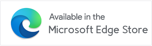 Available on the Microsoft Edge Store